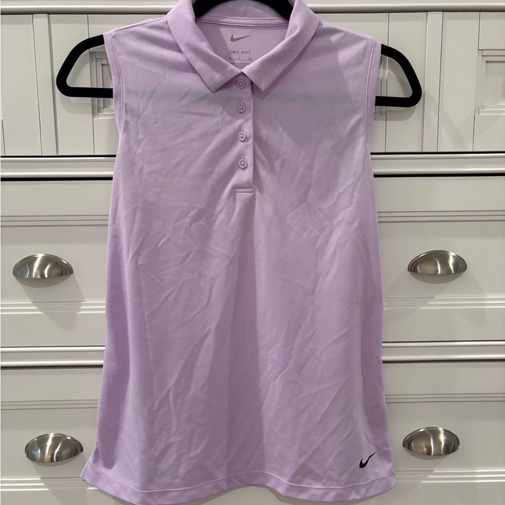 Nike Women's Light Purple Golf Tee